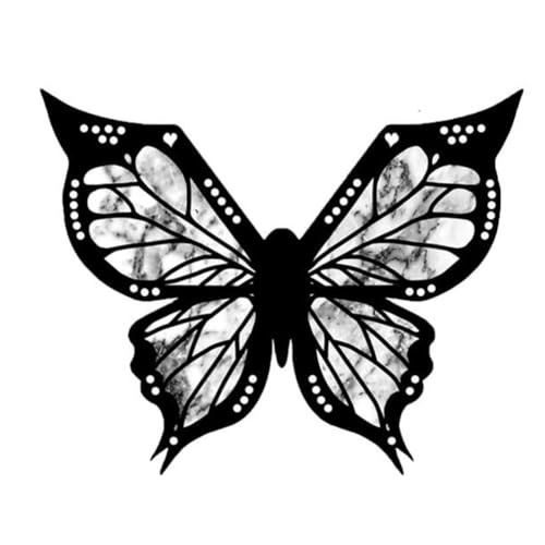 FPHADO Plantilla de mariposa para delineador de ojos, plantilla de delineador de ojos de mariposa, plantilla de maquillaje de ojos de mariposa, 1 unidad