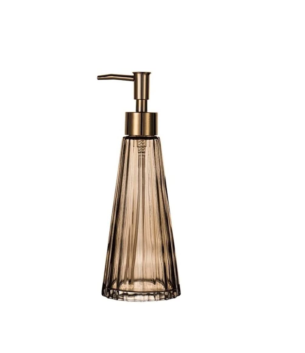 soap dispenser， Soap Dispensers Glass Refillable Liquid Dispenser Pump Bottle, 10.6oZ/300M Lotion