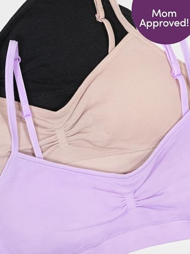 Fruit of the Loom Girls' Seamless Trainer Bra with Removable Modesty Pads3