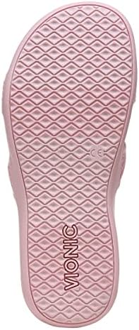Vionic Women's Tide Brindie Hook and Loop Sandal - Supportive Ladies Orthotic Sandals that include Three Zone Comfort with Arch Support- Slides for Ladies, Medium Fit Ginger Root 7 Med | Image 4