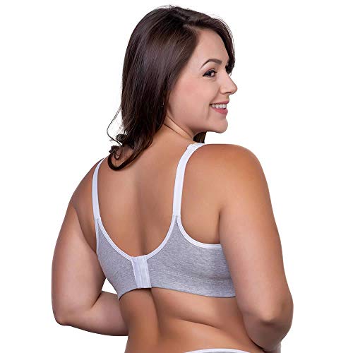 Sutiã Amamentação em Algodão Plus Size Sem Bojo Estilo Sedutor - PL305-PL306