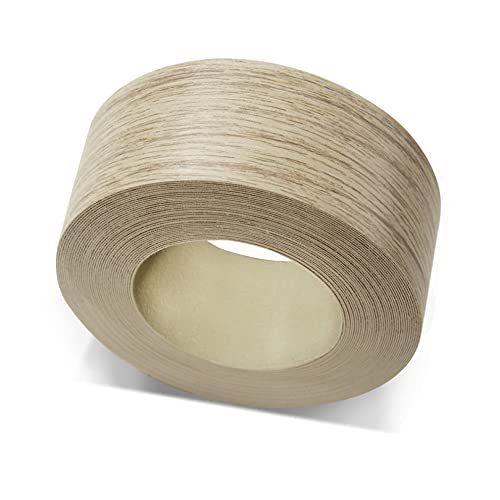 Kantenumleimer Sonoma Eiche 45 mm x 5 m zum Aufbügeln für Möbelbauplatten und Regalbretter Cover