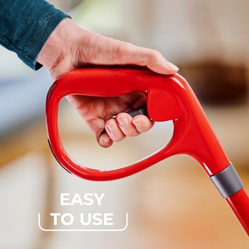 Vileda 1.2 Spray Max System Bodenwischer mit Sprühkopf, mit 2 wiederverwendbaren Mikrofasertüchern, ohne Eimer, für alle Böden, nachhaltiges Wischsystem, Vileda Love it clean