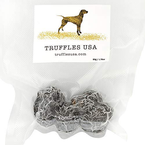 TRUFFLES USA Frozen Black Summer Truffles 3.5oz - Imported from Italy - Specialty food Truffles - Vegetarian - Gluten Free