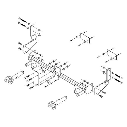 Roadmaster Inc 521882-5 Basepate for Mini Cooper