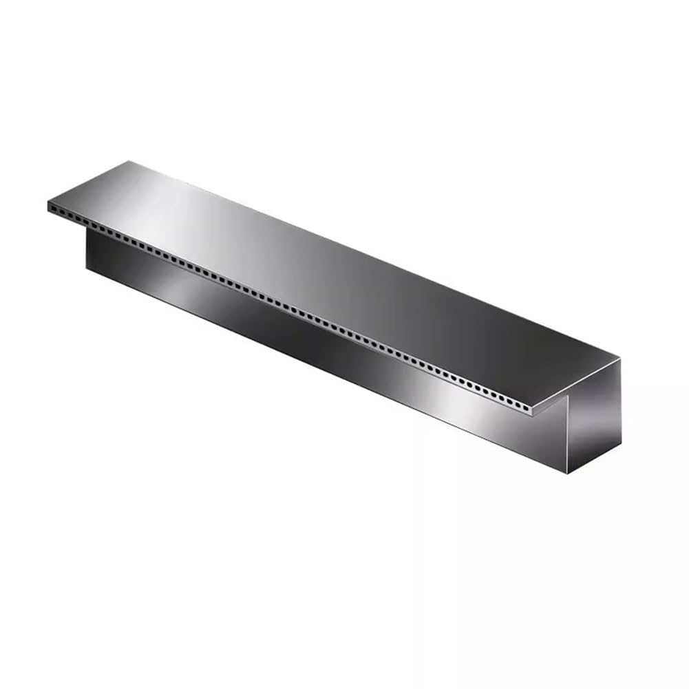 Fontaine à jet d'eau en inox de 80 cm avec lame d'eau uniforme pour grand bassin