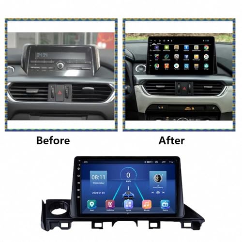 Pantalla Carplay para Mazda Atenza 2016-2018: viaja conectado con Android Auto inalámbrico 6
