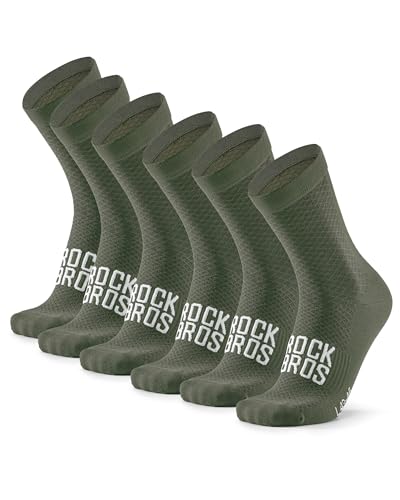 ROCKBROS Cycling Socks for Men Women Breathable Wicking Bike Socks,