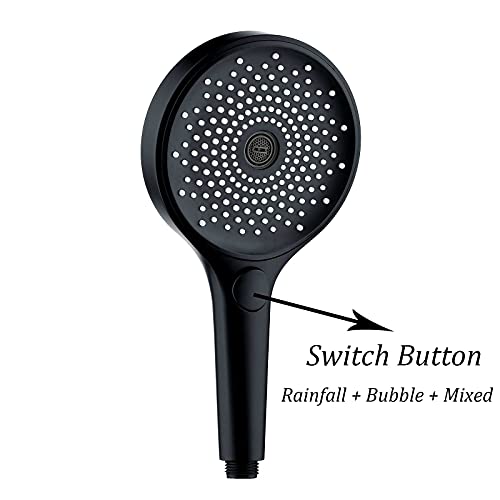 Ducha de mano LaseVe con manguera y soporte ABS, 3 modos de chorro miniatura 4