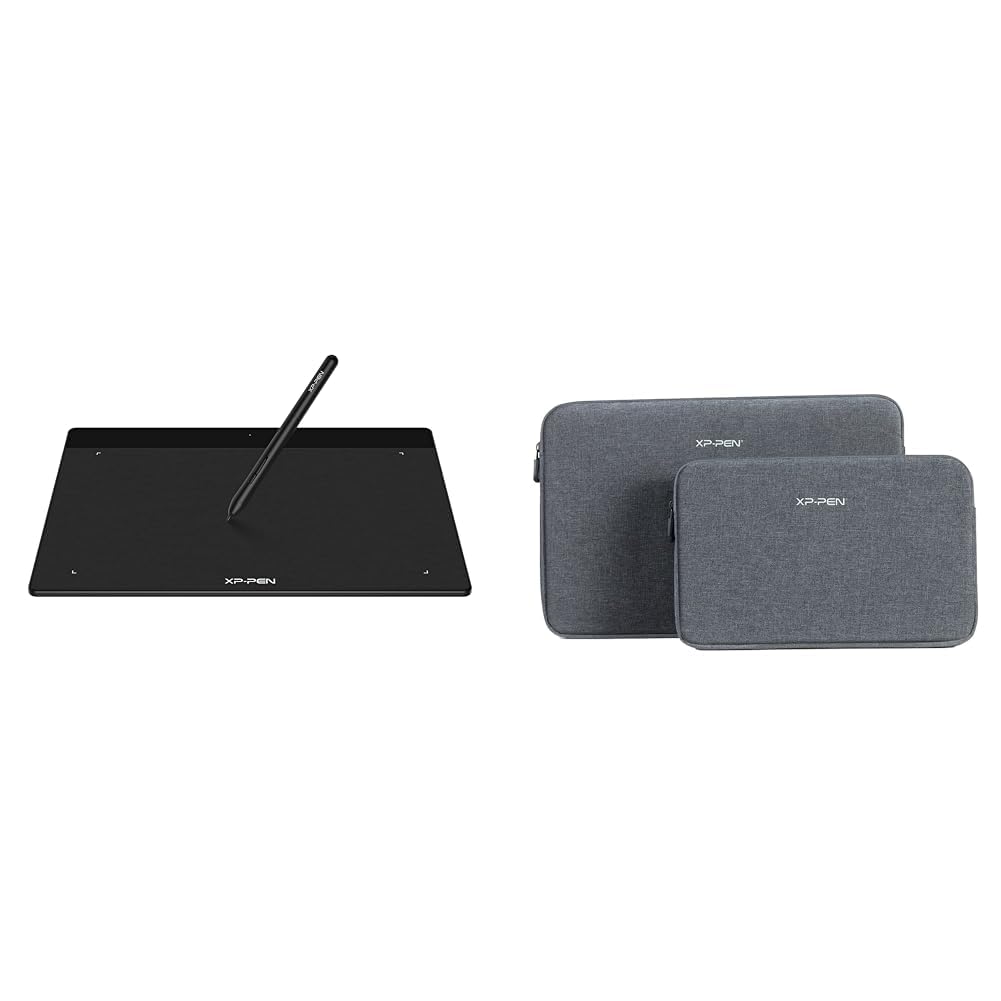 XP-Pen Deco Fun L Black Graphics Tablet 10 x 6.27 Inch Pen Tablet with 8192 Levels Pressure Sensitiv-image-16