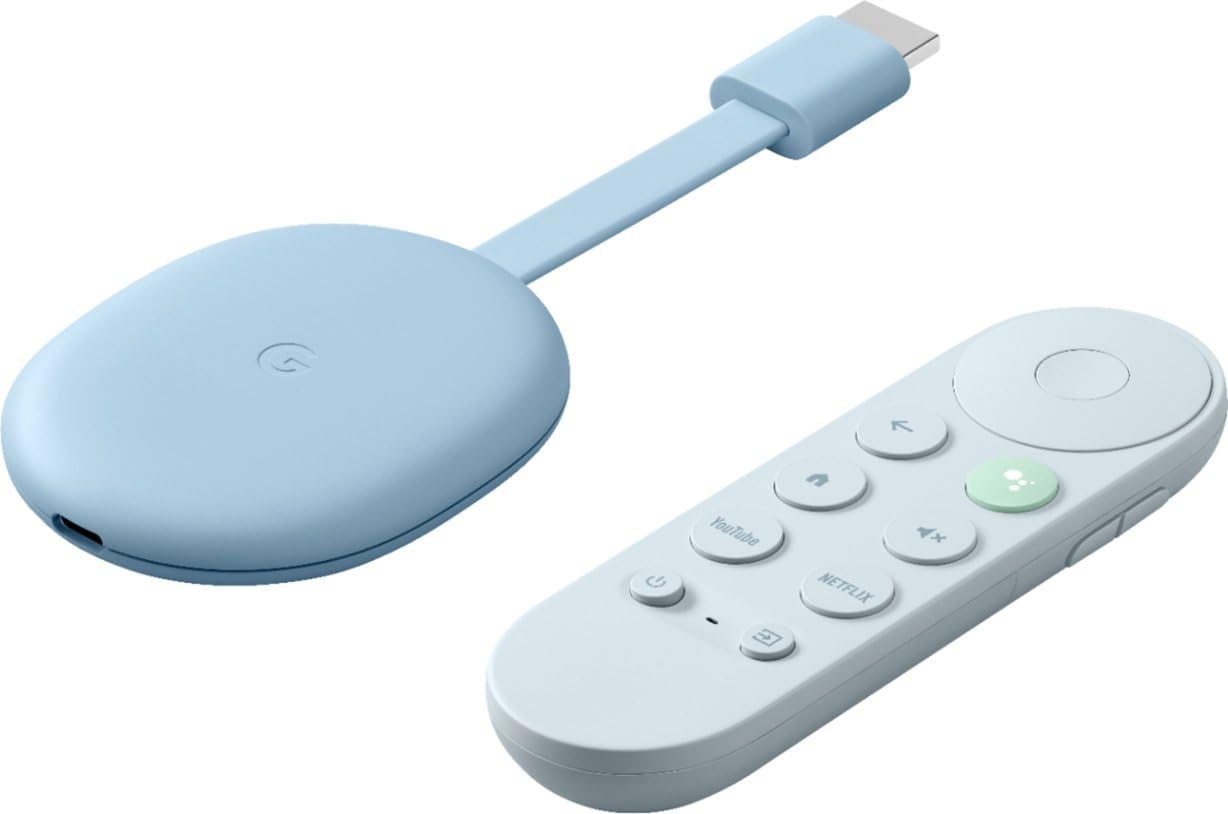 新品未使用 Chromecast with Google TV 4K Google Chromecast with Google TV (4K)- Streaming Stick