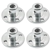 OVNSHVN 5mm Metallflanschwelle Starre Flanschkupplung Motorenwellenführung Wellenachslager