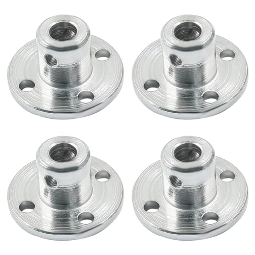 OVNSHVN 5mm Metallflanschwelle Starre Flanschkupplung Motorenwellenführung Wellenachslager