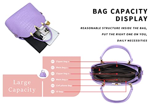 Image of JHVYF Shoulder bags for Women Trendy Crossbody bags Casual Satchels Purse Ladies' Tote Bag