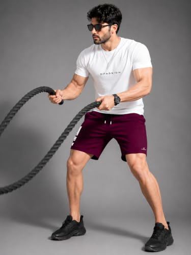 Image of Dpassion Quick Dry Polyester Sport Shorts for Men | Gym, Running and Training Shorts