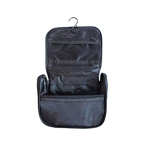 Projects Almeria - Neceser (poliéster, para Colgar, para Hombre, Mujer y niños, Uso Universal, tamaño XXL), Negro (Negro) - 54270.11