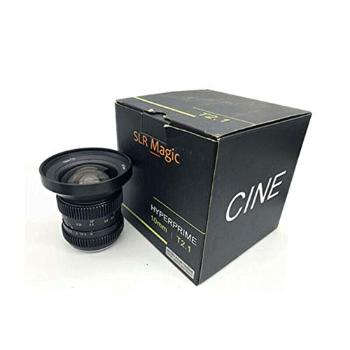 SLR Magic LpnCp[vC 10mm T2.1 Y BMPCC gh4gh5ȂǂM4/3}EgJp