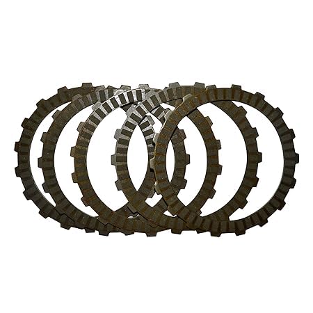 Raj Ratan Automobiles PCLP2 Paper Clutch Plate (5) Compatible for Super Splendor