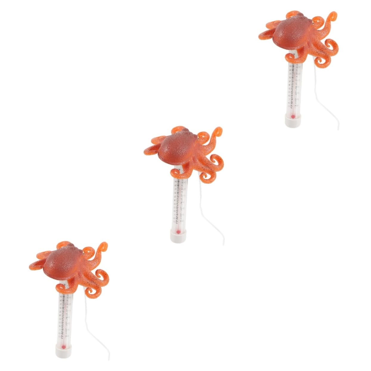 Toddmomy 3 Pezzi termometro ad acqua per immersione fredda misuratore di temperatura termometro digitale per piscina piscine termometro dell'acqua del bagno plastica