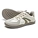 HOBIBEAR Womens Walking Shoes Hands Free Slip on Barefoot Minimalist Shoes Wide Toe Box Classic Retro Fashion Sneakers Khaki