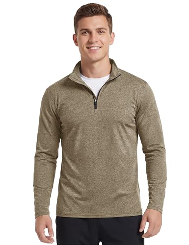 Boladeci Men’s Fleece-Lined Quarter Zip Sweater