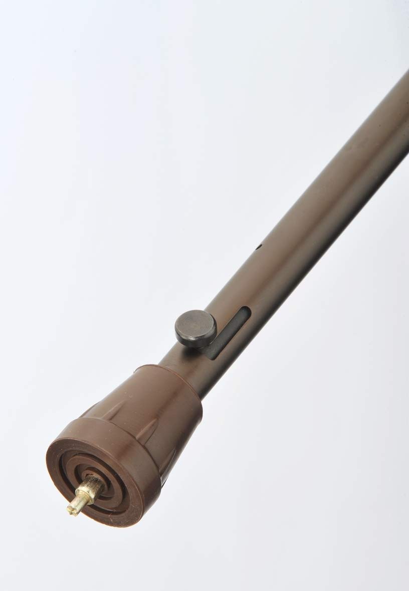 Bastón Spike Plus Soft Ergonomic, color bronce, material de metal ligero, longitud 78 hasta 103 cm, soporta hasta 110 kg