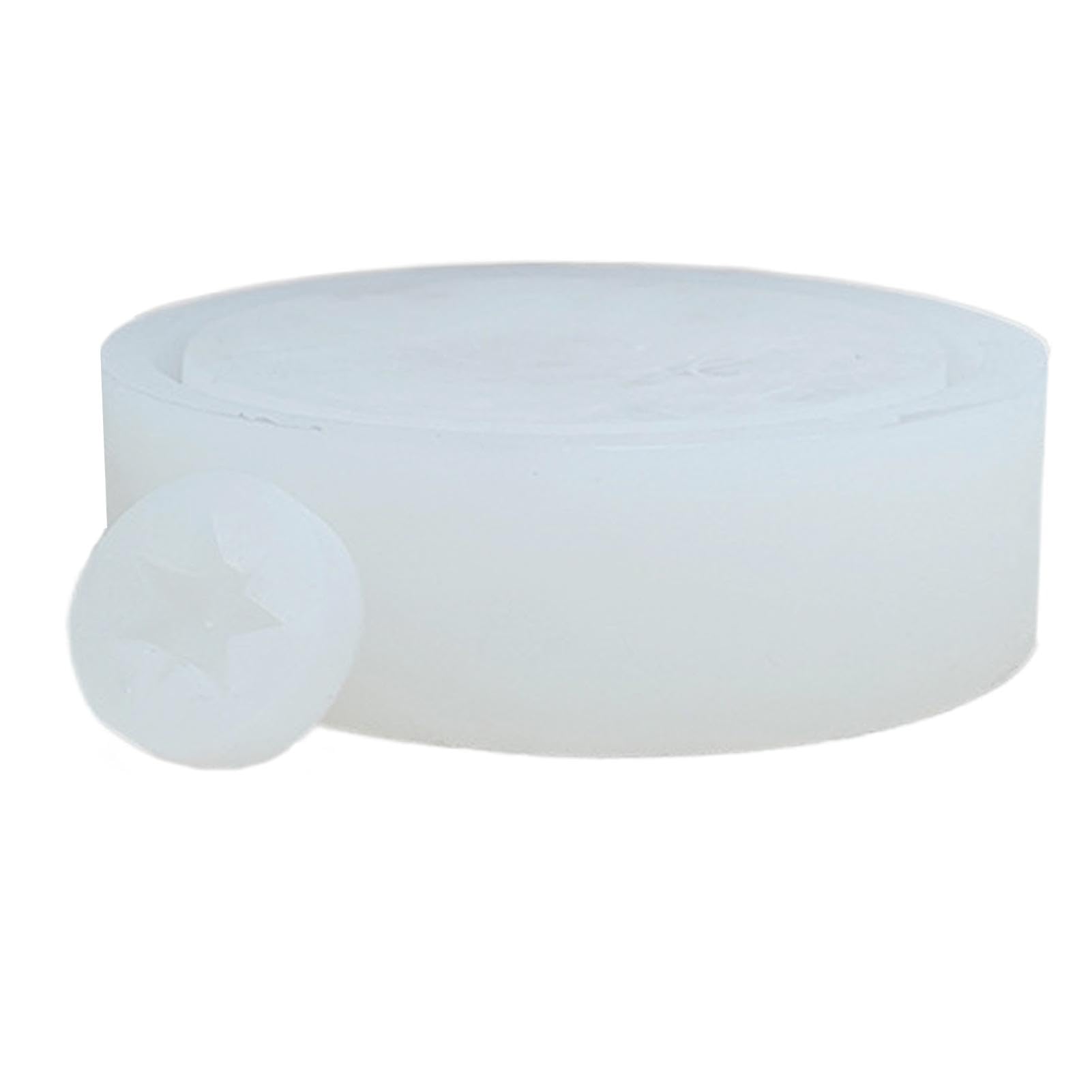 Moule pour bougeoir rond silicone anti-adhésif fini parfait pour décoration de fête