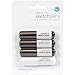 Price comparison product image Silhouette SILH-PEN-BLK Pens Black,White 4pcs