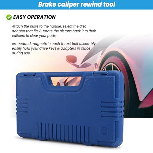 Kit compression étrier de frein avec plaques et adaptateurs de disque - 6