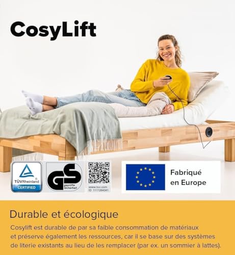 Cosylift élévateurs synchrones de sommier avec câble pour lits