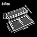 Cionyce 8 Pack Aquarium Lid Clips DIY Aquarium Lid Holder Clear Acrylic Fish Tank Support 12MM Aquarium Glass Holder(12MM)