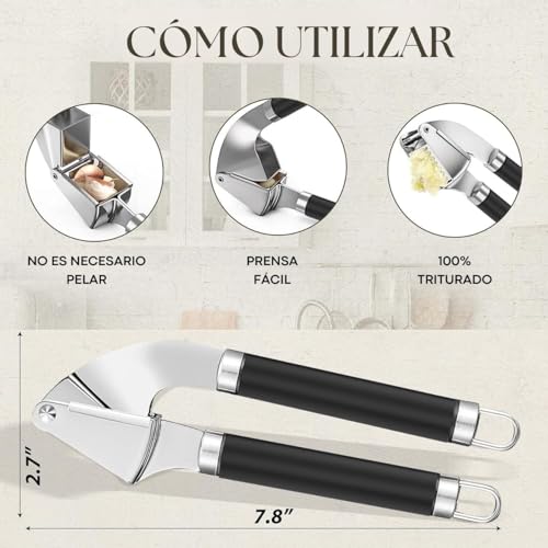 Opiniones y reviews de Exprimidor de ajos favoritos de las personas. 21 Imagen adicional