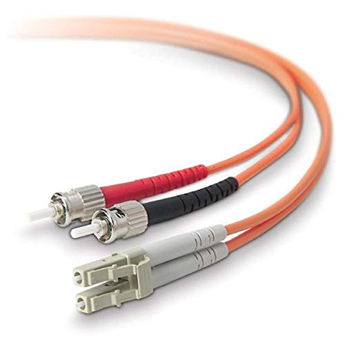 Câble fibre optique LC/ST Belkin duplex 50/125 15m haute fidélité