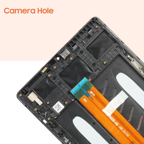 (Wi-Fi Version)For Samsung Galaxy Tab A7 Lite SM-T220 LCD Display Screen Replacement Touch Screen Digitizer Full Assembly(Not for T225,with Frame)
