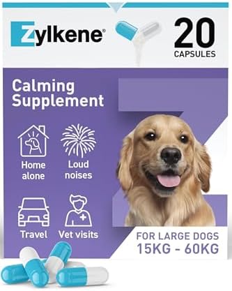 VETOQUINOL ZYLKENE 450MG CAPSULES FOR LARGE DOGS - 20 PACK - VQL0...