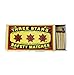 Swedish Match, Three Stars Safety Matches,Strike-On-Box, 240 Matches per Box
