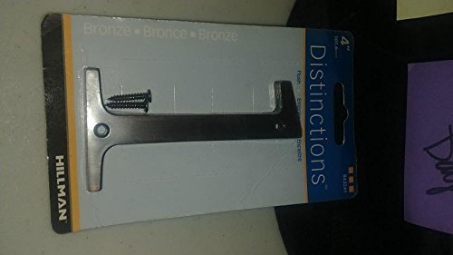 Distinctions843241 4" Flush Mount Bronze House Number 1