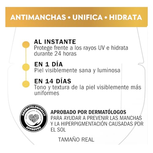 Olay Vitamina C Crema De Día Hidratante Facial SPF 30, Con Niacinamida, Iluminador De La Piel: Acción Antimanchas Oscuras, Unifica, Hidratante,50ml - imagen 9