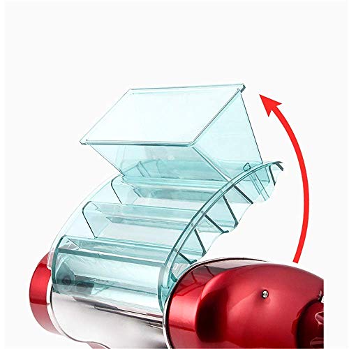 Nudelmaschine Nudelmaschine 220V Elektrische Nudelpresse Maschine Spaghetti Kommerziell Edelstahl Teigschneider Knödel… – Bild 3