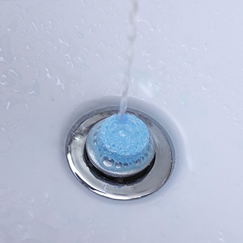 Plink Fizzy Drain Freshner, Prevents Buildup And Maintains A Clear Drain, Removes Drain Odor, Lemon Scent, 6 Tablets #TOP3