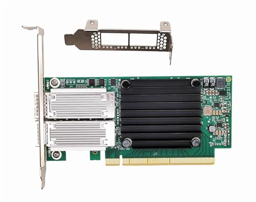 Adaptador de red para servidor ConnectX-4 EDR +100GbE MCX456A-ECAT con doble puerto QSFP28 100Gb NIC PCIe x16 (CX456A 2X QSFP28) miniatura 4