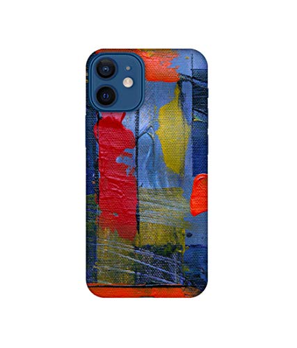 Image of Amazon Brand - Solimo Designer Color Board 3D Printed Hard Back Case Mobile Cover for Apple iPhone 12 Mini