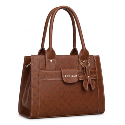 Image of Fostelo Women's Ocean Side Satchel Tote Handbag for Women | Ladies Purse | Stylish Shoulder Bag | Gift For Women