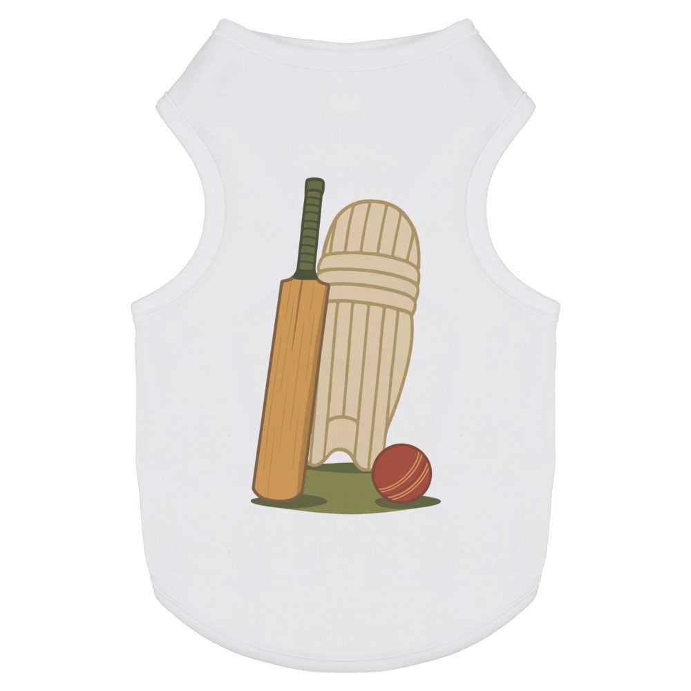 Azeeda 'Cricket Essential Gear' Pet Dog/Cat T-Shirt, XS (PT00155536)