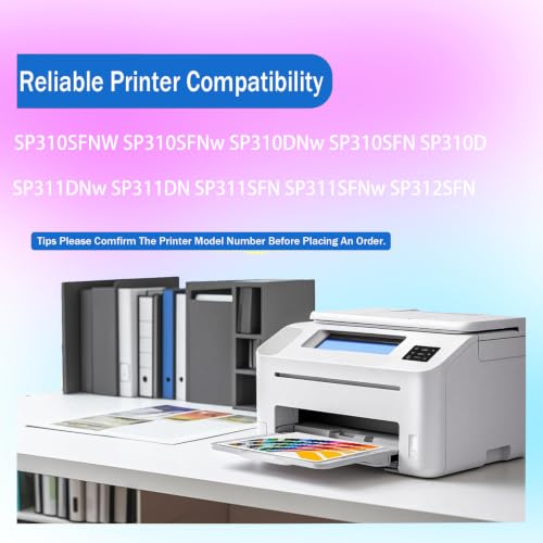 Toner noir SP310C pour optimiser l'impression de vos documents de bureau