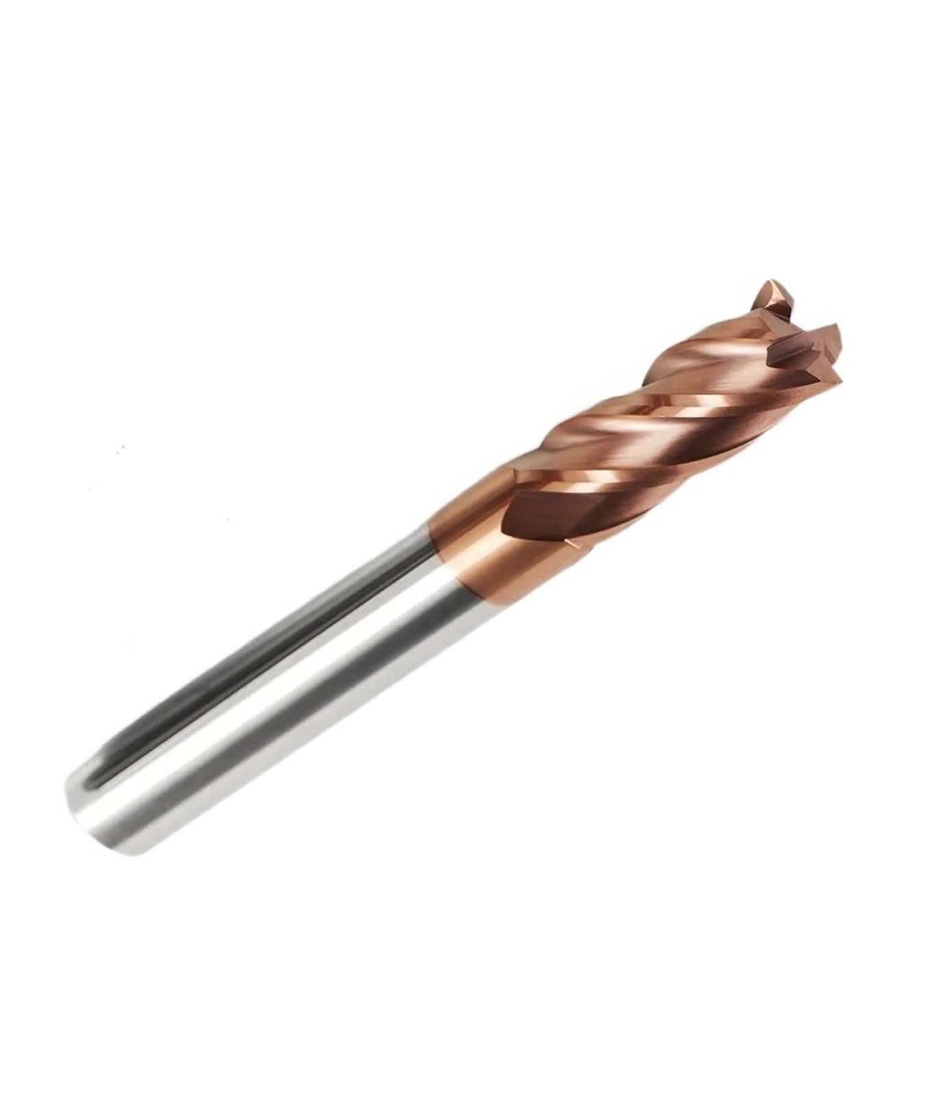 1 sztuk HRC55 frez trzpieniowy z węglików spiekanych 4 ostrza metalowa stal wolframowa powłoka ze stopu narzędzie tnące obróbka CNC 2 3 5 6 7 8 9-20MM(8X20X8X60)