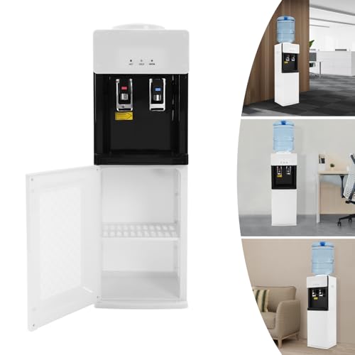 Image of Top Loading Water Cooler Dispenser for 2 Temperature Settings,Hot & Cold Standing Water Dispenser with Multiple Safety Features,Water Cooler for Home,Office,Apartment