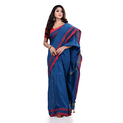 Image of dB DESH BIDESH Women`s cotton saree for woman handloom cotton georgette silk party, wear latest, loveria new, collection farewell soft mulmul linen cotton sarees for women with unstitched blouse