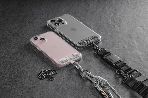 Phone Tether Tab - Cell Lanyard Tab, Lanyard Patch, Strap Replacement Black - 第 8/71 張圖片