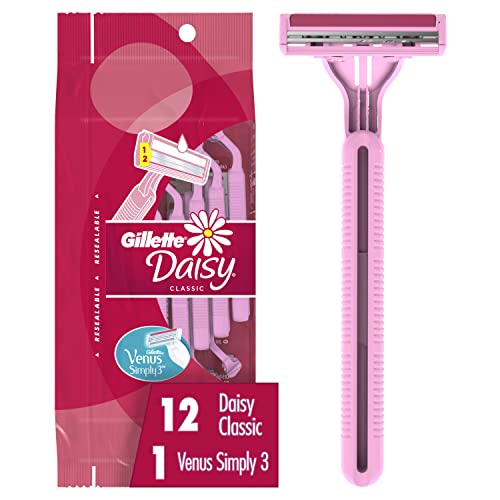 Gillette Daisy Classic Razors 13 Ea #TOP28